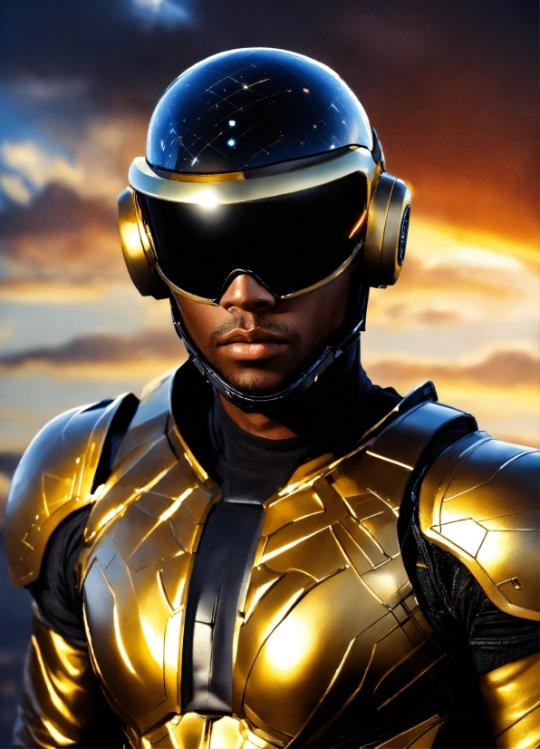 Helmet, Cool, Eyewear, Personal Protective Equipment, Armour, Space