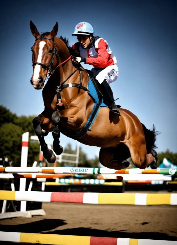 Horse, Helmet, Jumping, Show Jumping, Horse Tack, Equestrian Sport