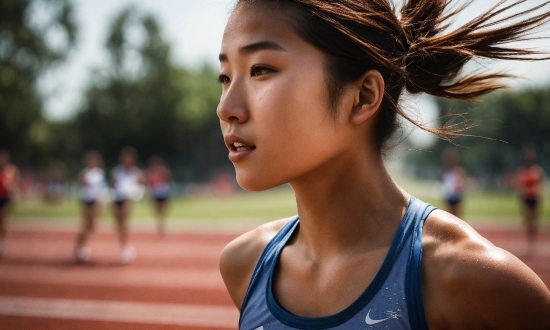 Hot Indian Stock Photos, Facial Expression, Happy, Track And Field Athletics, Grass, Vest