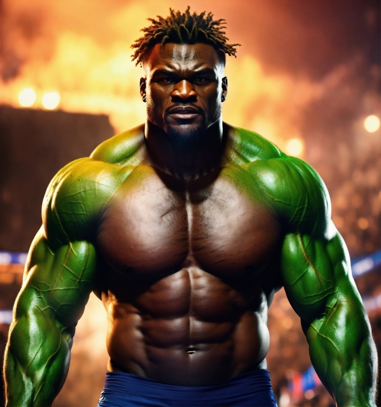Hulk, Muscle, Bodybuilder, Bodybuilding, Cartoon, Chest