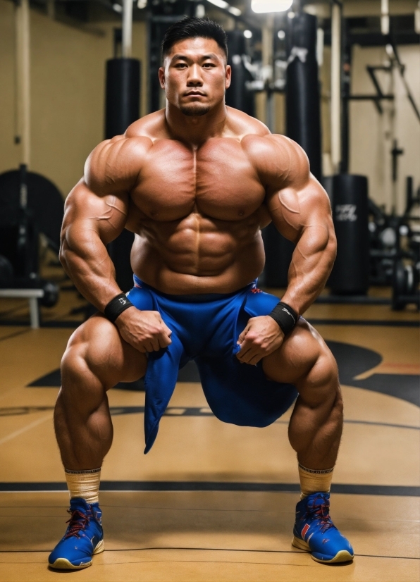 Joint, Bodybuilder, Muscle, Bodybuilding, Jaw, Shorts