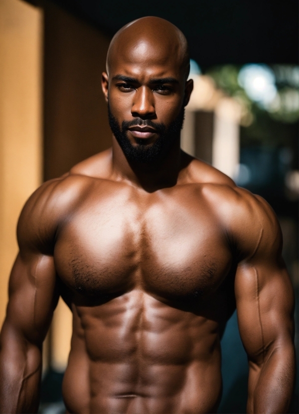 Leo Burnett Design, Joint, Chin, Arm, Shoulder, Bodybuilder