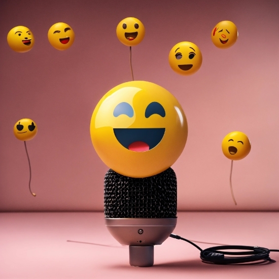 Light, Product, Smile, Yellow, Toy, Output Device