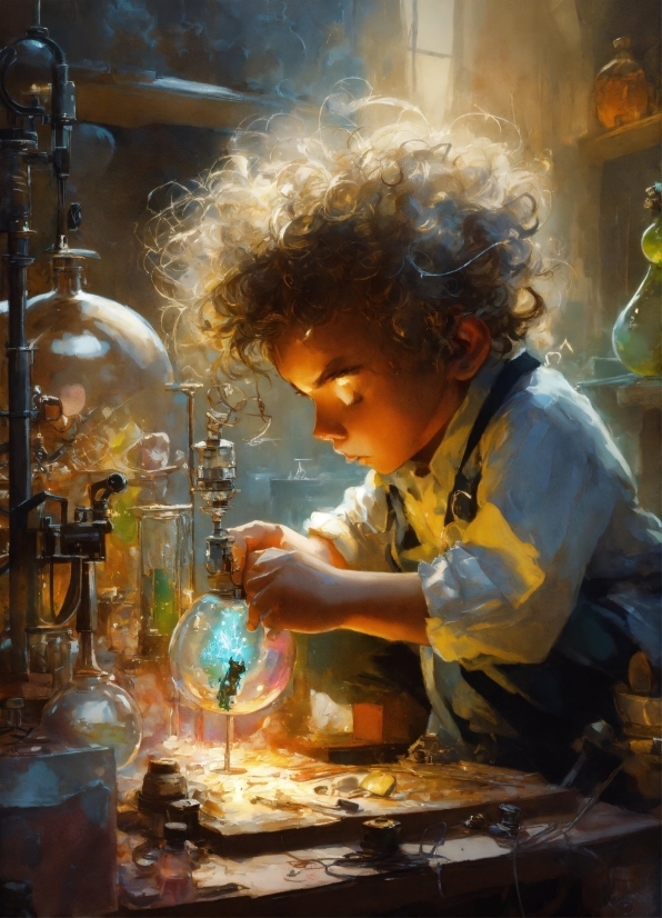 Lighting, Bottle, Art, Fun, Toddler, Glass