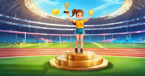 Lion Illustration, Light, World, Player, Sports Equipment, Team Sport