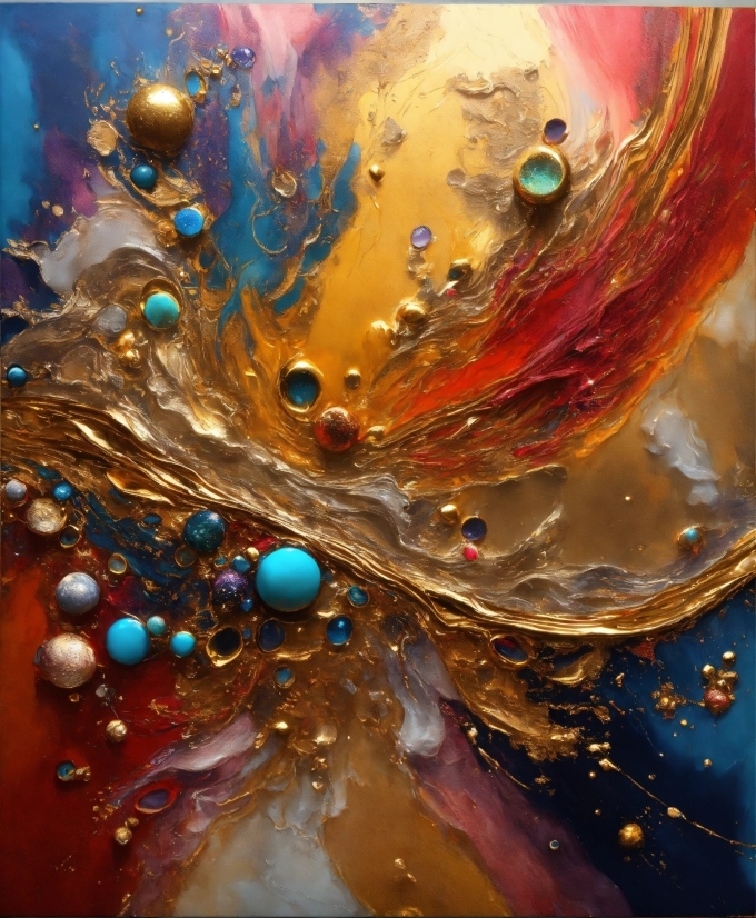 Liquid, Water, Organism, Art, Paint, Glass