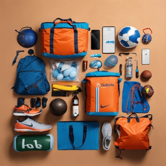 Luggage And Bags, Product, Blue, Bag, Motor Vehicle, Orange