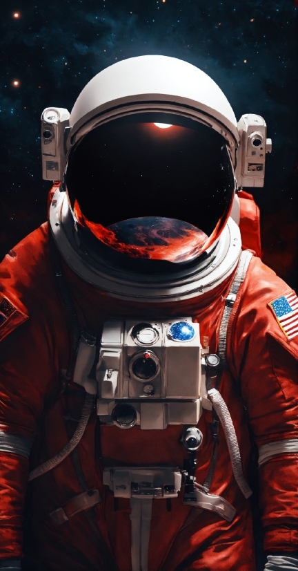 Momos Images, Astronaut, Helmet, Automotive Lighting, Headgear, Space