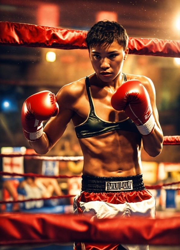 Muscle, Sports Equipment, Glove, Boxing Glove, Boxing Equipment, Striking Combat Sports
