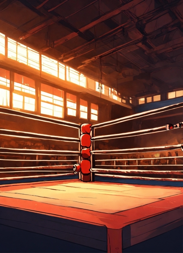 Orange, Wood, Line, Tints And Shades, Boxing Ring, Sports Equipment