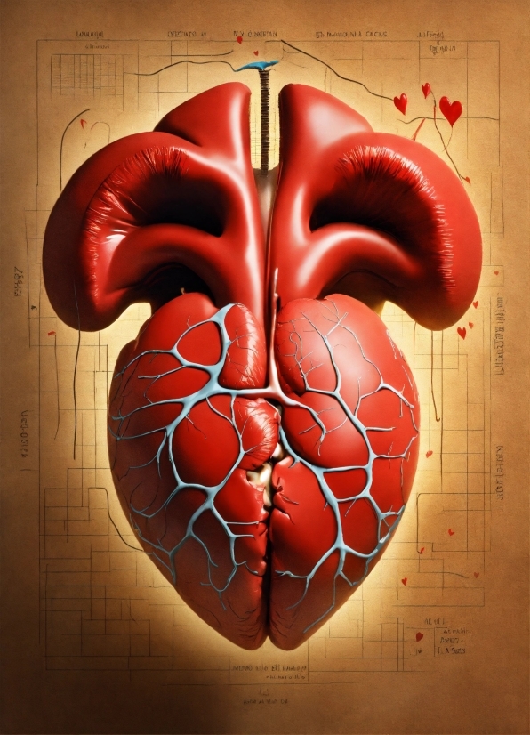 Organ, Human Body, Organism, Human Anatomy, Art, Red