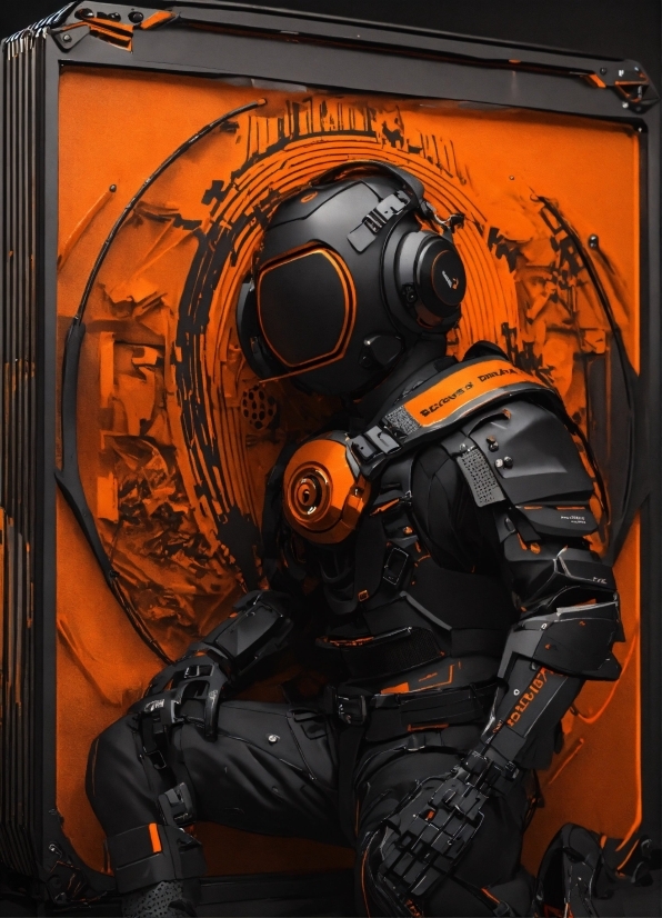 Personal Protective Equipment, Art, Helmet, Technology, Astronaut, Fictional Character