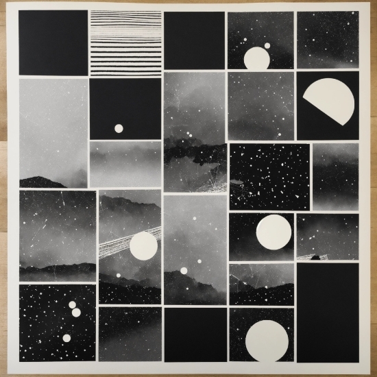 Photograph, White, Light, Black, Rectangle, Astronomical Object