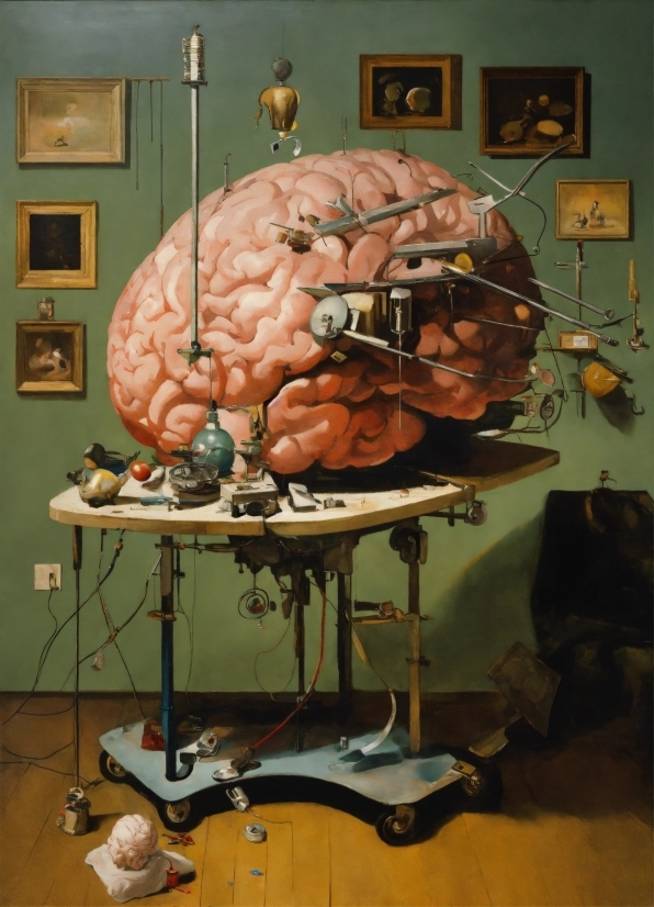 Picture Frame, Jaw, Art, Brain, Human Anatomy, Table