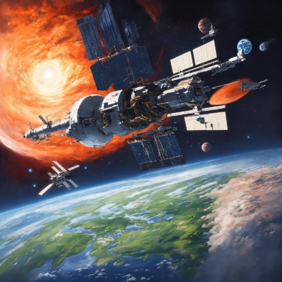 Pilgrim Clipart, Atmosphere, World, Satellite, Spacecraft, Astronomical Object