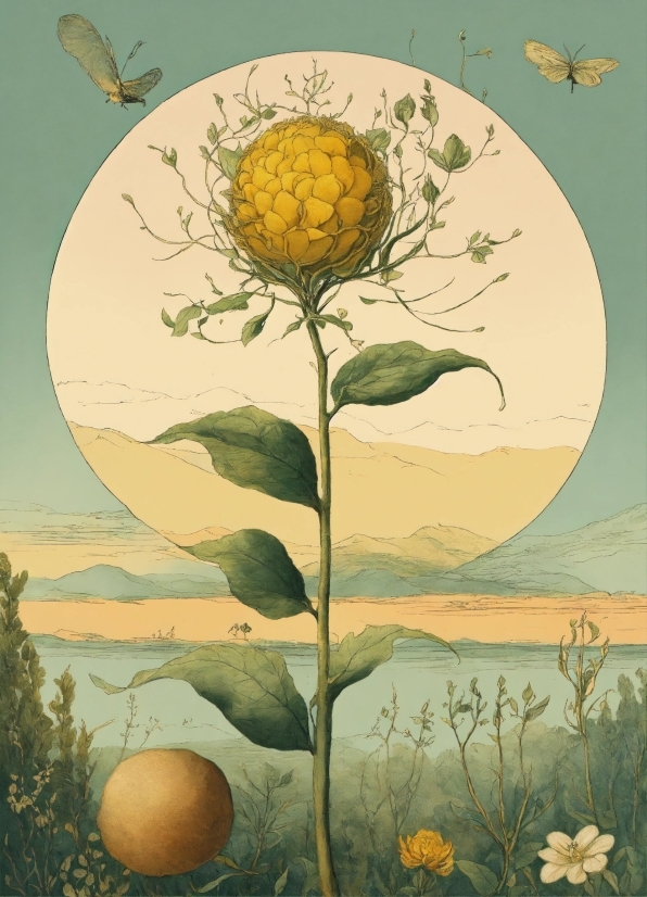 Plant, Botany, Yellow, Art, Terrestrial Plant, Tints And Shades