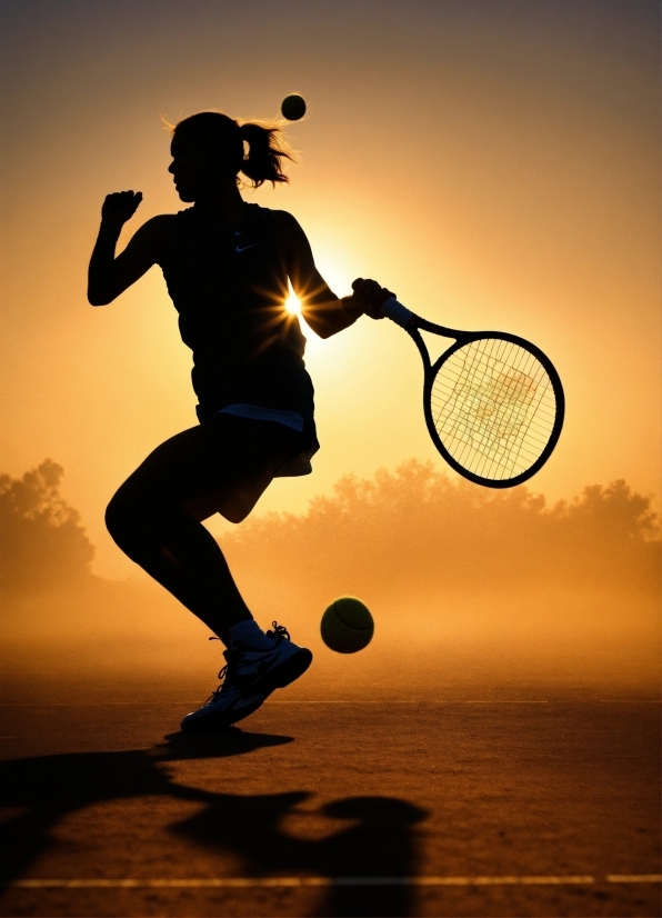 Playing Sports, Sky, Sports Equipment, Tennis, People In Nature, Strings