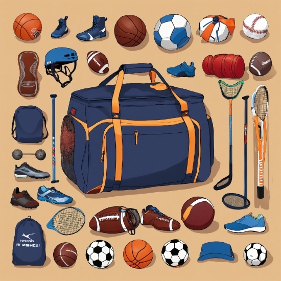 Product, Luggage And Bags, Orange, Art, Bag, Line