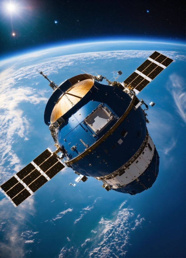 Satellite, Sky, Atmosphere, World, Telecommunications Engineering, Space Station