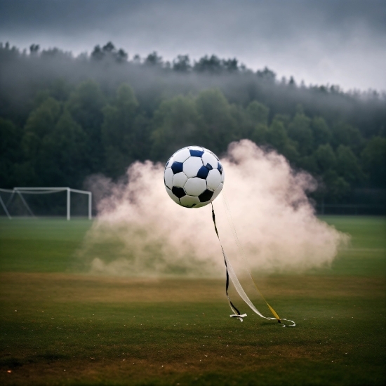 Sky, Atmosphere, Sports Equipment, Cloud, Playing Sports, Soccer