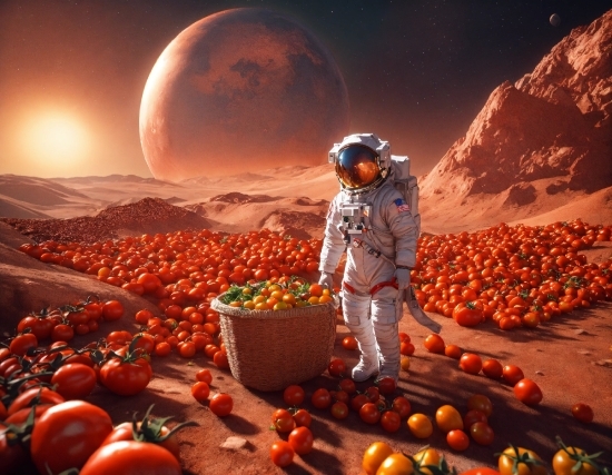 Sky, Food, World, Moon, Nature, Pumpkin