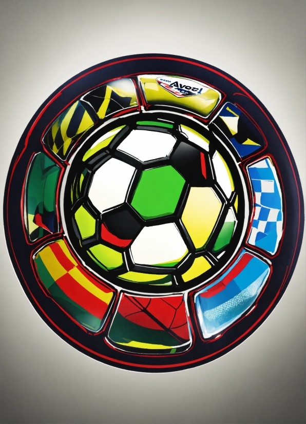 Soccer, Ball, Football, Soccer Ball, Symmetry, Circle