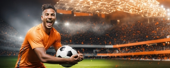 Soccer, Football, Sports Equipment, Smile, Player, Ball