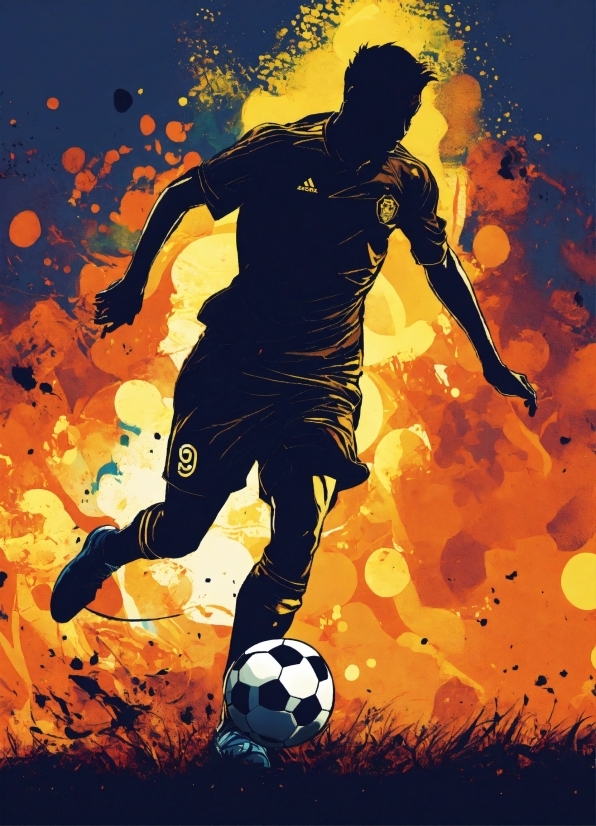 Soccer, World, Football, People In Nature, Ball, Art