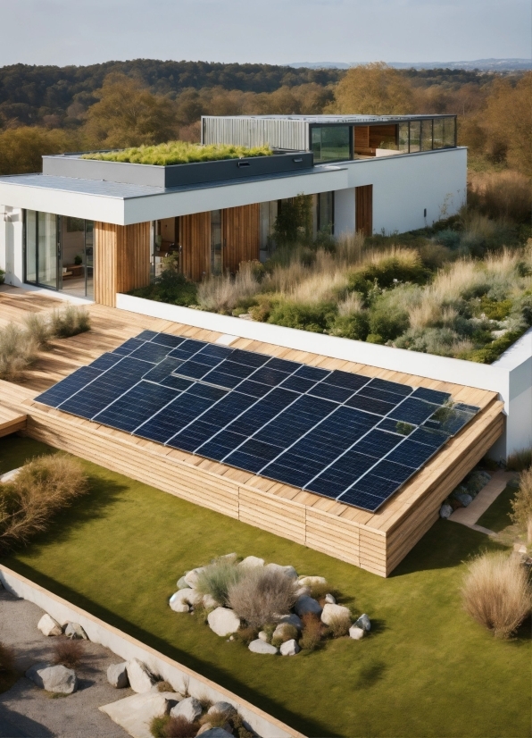 Solar Power, Light, Solar Panel, Green, Sky, Solar Energy