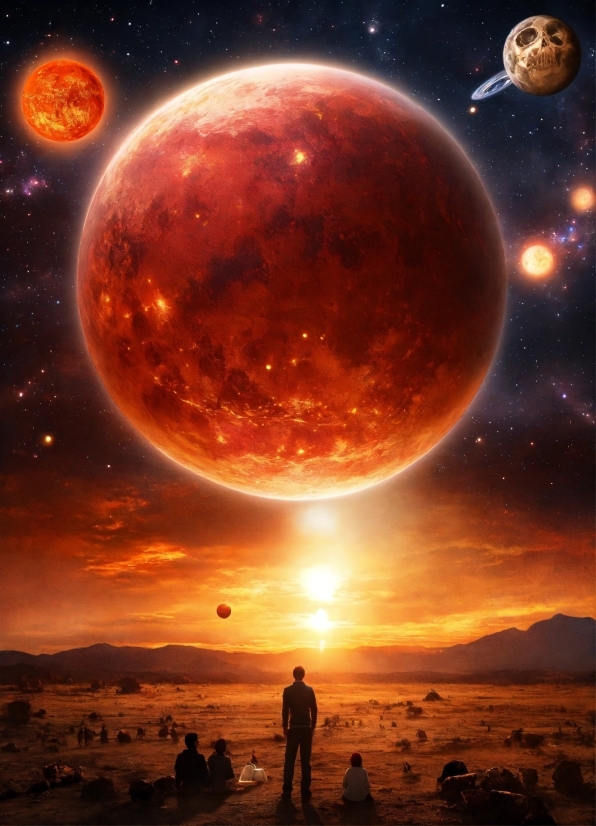Solution Clipart, Sky, Atmosphere, Photograph, World, Moon