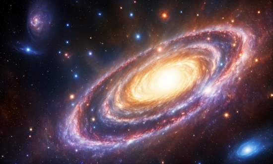 Spiral Galaxy, Atmosphere, Light, Galaxy, Atmospheric Phenomenon, Star