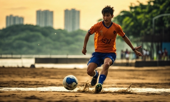 Sports Equipment, Shorts, Football, Soccer, Ball, Player