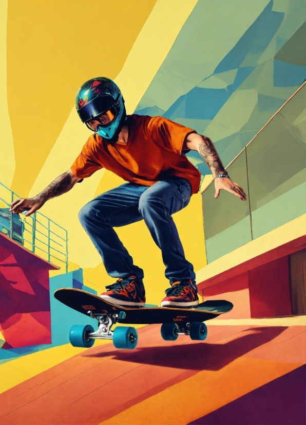 Sports Equipment, Skateboard, Skateboarder, Skateboard Deck, Rolling, Slope