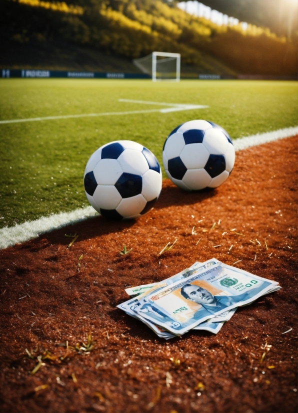 Sports Equipment, Soccer, World, Football, Ball, Grass