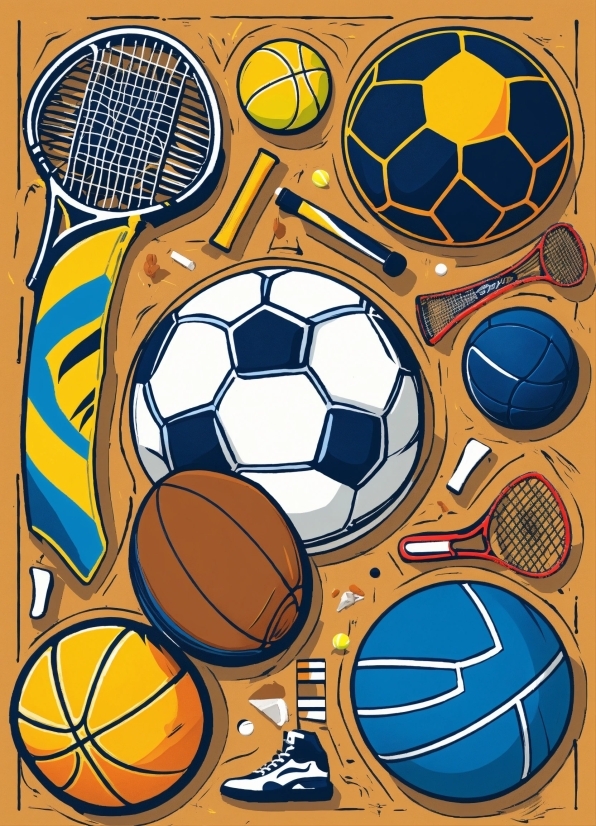 Sports Equipment, World, Football, Ball, Blue, Soccer