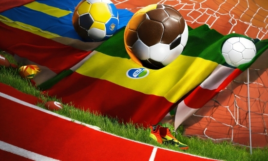 Sports Equipment, World, Football, Green, Ball, Soccer