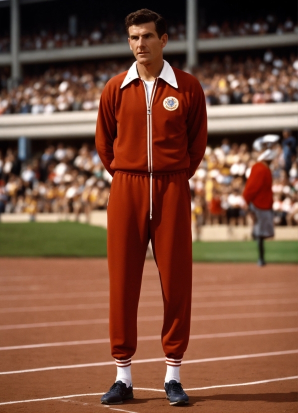 Sports Uniform, Shoe, Track And Field Athletics, Sleeve, Gesture, Jersey