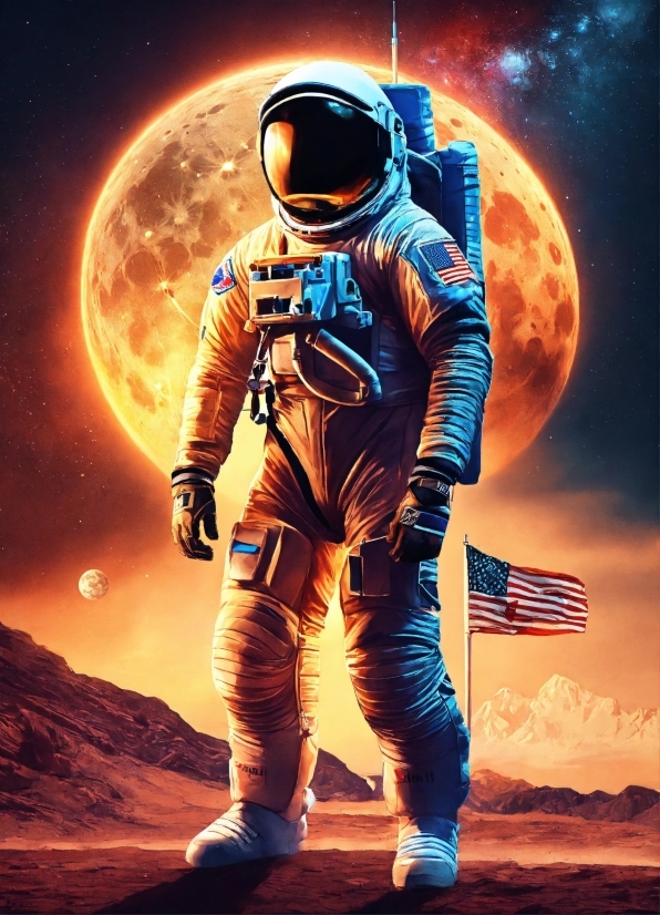 Stock Image Man Thumbs Up, World, Light, Flash Photography, Astronaut, Entertainment