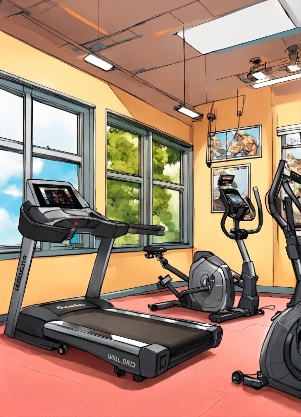 Teddy Bear Vector, Exercise Machine, Window, Interior Design, Flooring, Floor