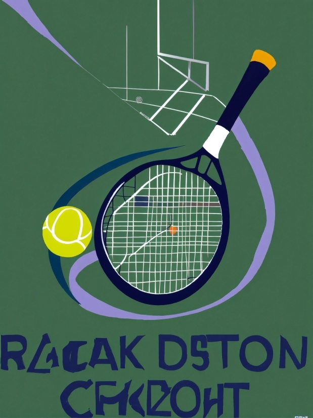 Tennis, Tennis Equipment, Sports Equipment, Tennis Racket, Strings, Font