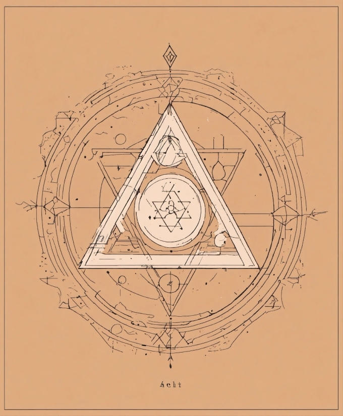 Triangle, Font, Art, Pattern, Symmetry, Tree
