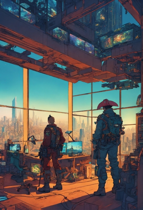 Virtual Spatial, Sky, Building, City, Leisure, Engineering