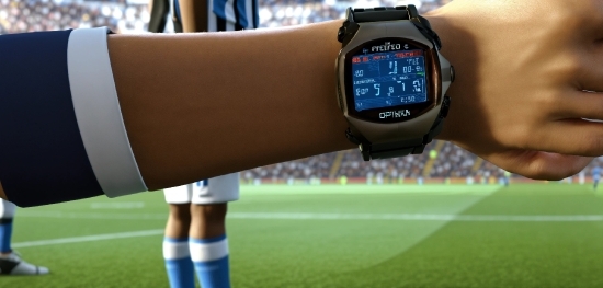 Watch, Clock, Grass, Communication Device, Gadget, Wrist