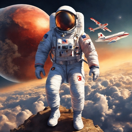 Winter Scene Clipart, Atmosphere, World, Light, Astronaut, Flash Photography