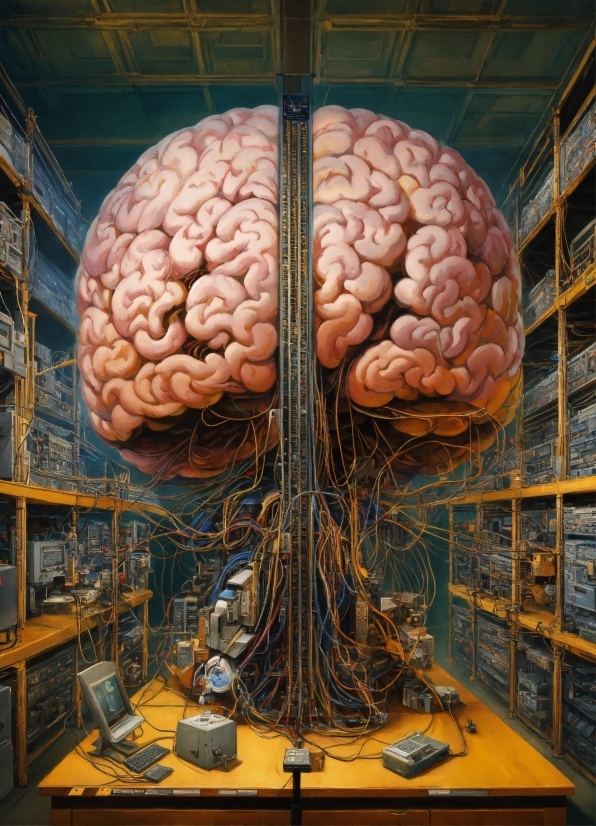 World, Art, Organism, Human Anatomy, Wood, Brain