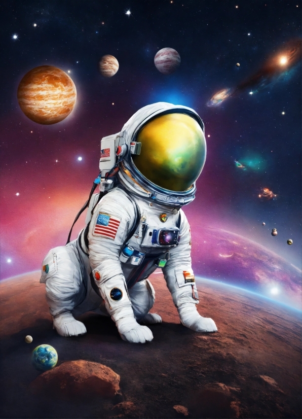 World, Astronaut, Art, Astronomical Object, Entertainment, Space