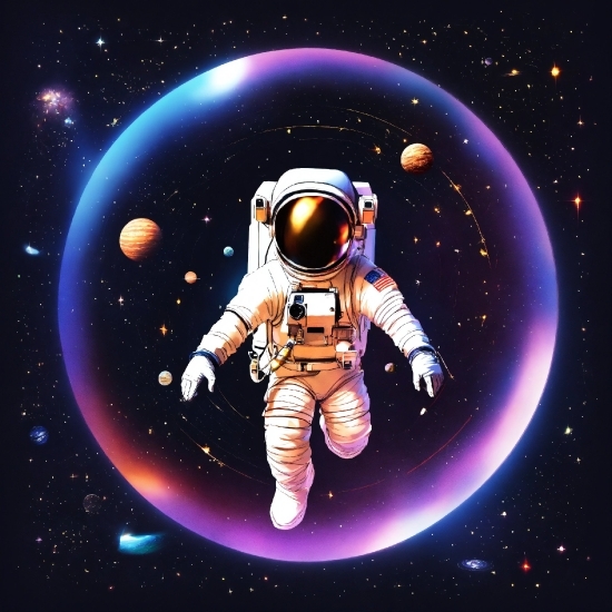 World, Astronaut, Art, Font, Astronomical Object, Circle