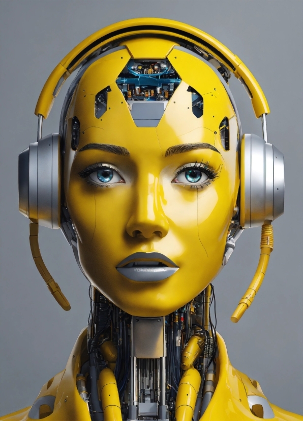Yellow, Audio Equipment, Output Device, Headphones, Hearing, Personal Protective Equipment